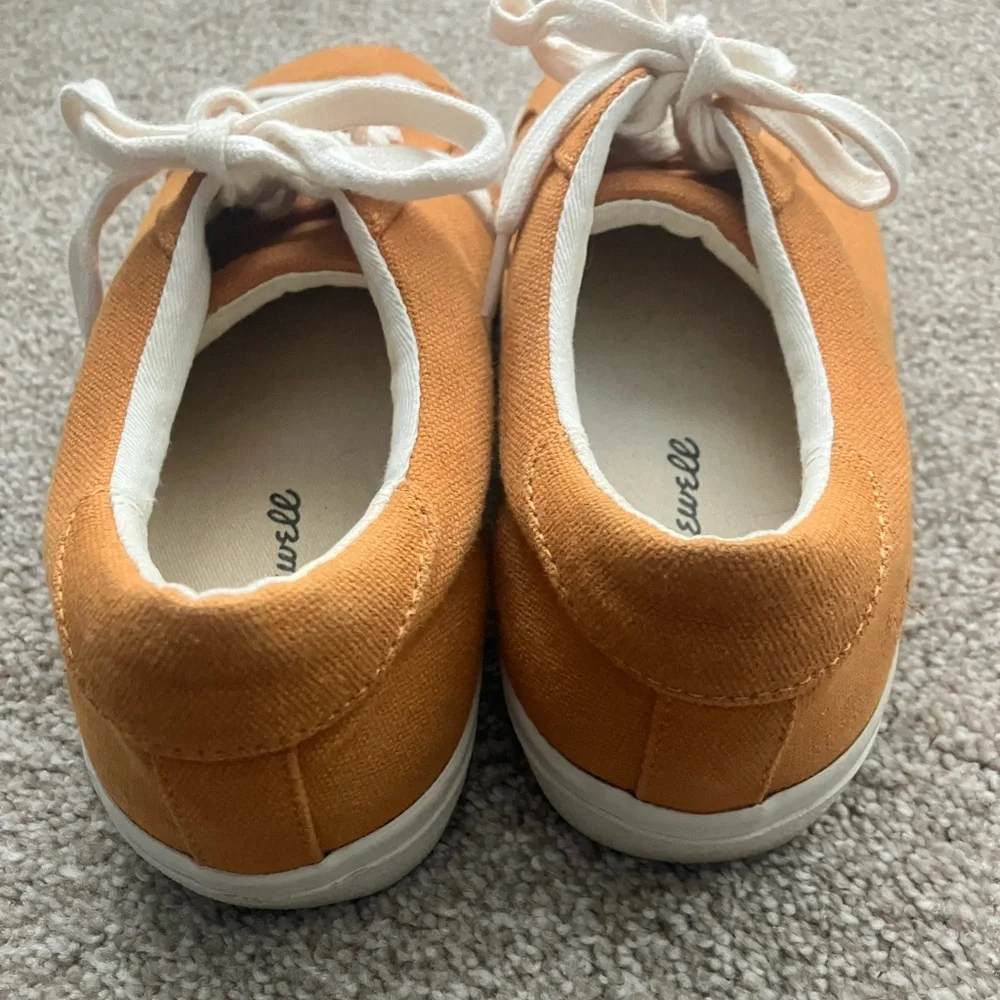 Madewell Women's Mustard Gold Low Tops